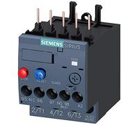Siemens SIRIUS 3RU21161GB0 Relais de surcharge thermique 4,5 à 6,3 A, taille S00, classe de voyage 10, réinitialisation manuelle/automatique, montage contacteur, borne à vis