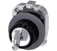 Siemens Sirius ACT 3SU10 Tête d'interrupteur à clé 30 mm 3 positions SB30 IP66, IP67, IP69 (IP69K)