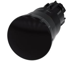 Siemens SIRIUS ACT Bouton Poussoir Champignon Noir De 40mm - 3SU10001HB100AA0