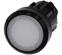 Siemens Sirius ATC - Poussoir lumineux rond Blanc Bouton rasante soutenue