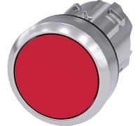 Siemens Sirius ATC - Poussoir métallique/A brillant rouge bouton rasante momentaneo