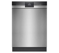 Siemens SN43ES04TE iQ300 Lave-vaisselle sous plan, 60 cm, panier à couverts, varioSpeed Plus, fonctionnement efficace et silencieux, séchage automatique, aquaStop, Home Connect, en acier brossé