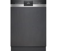Siemens SN53HS10TE iQ300 Lave-vaisselle intelligent, partiellement intégré, 60 cm de large, panier à couverts, en acier inoxydable, agréablement silencieux, avec iQdrive, aquaStop, panier supérieur
