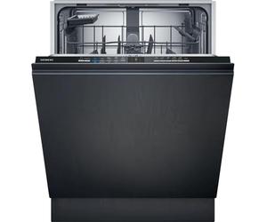 Siemens SN61IX14TE, iQ100, lave-vaisselle intelligent, entièrement intégré, 60 cm, varioSpeed à la demande, hygiènePlus pour un nettoyage intensif, panier supérieur réglable en hauteur, programme