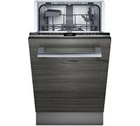 Siemens SP63HX64KE Lave-vaisselle entièrement intégrable, 9 couverts, largeur 45 cm, infoLight, rackMatic, noir