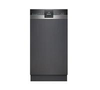 Siemens SR53HS74KE, iQ300, Smart Lave-vaisselle partiellement intégré, 45 cm, programme Eco 50 ° C, varioSpeed Plus, panier supérieur réglable en hauteur, rackmatique, sécurité enfant, éclairage