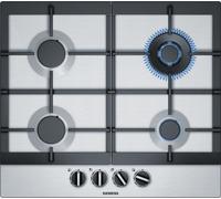 Siemens Table de cuisson à gaz 60cm inox EC6A5HB90D