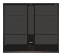 siemens table de cuisson à induction 60cm 4 feux 7400w noir ex651lyc1f