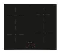 Siemens Table de cuisson à induction iQ100 EH631BEB6E 60 cm 4 foyers 7400W noir sans cadre