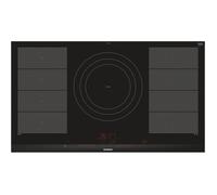 Siemens Table de cuisson à induction 90cm 5 feux 11100w flexinduction noir - ex975lvv1e
