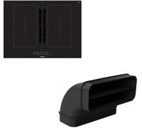 Siemens Table de cuisson avec hotte aspirante et canal plat ED711FGA7 : ED711FQ15E + HZ9VDSB2