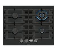 Siemens Table de cuisson gaz EN6B6HK40 59 cm 7800 W Noir
