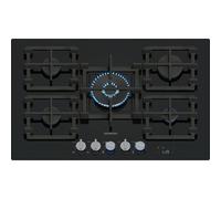 Siemens Table de cuisson gaz ER7A6RH40 75 cm 5 feux 11 700 W noir