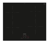 siemens table de cuisson induction 60cm 4 foyers 4600w noir EU611BEB5E
