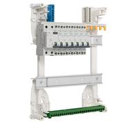 Siemens - Tableau 2 Rangées Pré-Équipé 1 Inter Diff 40A - 6 Disjoncteurs