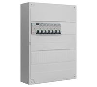 SIEMENS Tableau 2 rangées pré-équipé 1 inter. diff. 40A type AC + 6 disjoncteurs