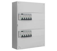 Siemens - Tableau 2 Rangées Pré-équipé 1 Inter. Diff. 63a + 1 Inter. Diff. 40a + 8 Disjoncteurs