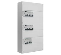 SIEMENS - Tableau 3 Rangées Pré-équipé 2 Inter. Diff. 40A + 1 Inter. Diff. 63A + 11 Disjoncteurs