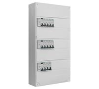 SIEMENS - Tableau 3 rangées pré-équipé 3 inter. diff. 40A + 11 disjoncteurs