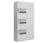 SIEMENS Tableau 3 rangées pré-équipé 3 inter. diff. 40A + 12 disjoncteurs