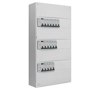 SIEMENS Tableau 3 rangées pré-équipé 3 inter. diff. 40A + 15 disjoncteurs