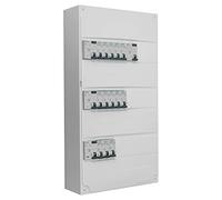 SIEMENS - Tableau 3 Rangées Pré-équipé 4 Inter. Diff. 40A + 13 Disjoncteurs