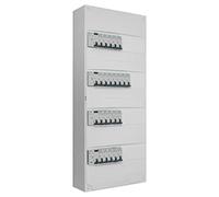 SIEMENS Tableau 4 rangées pré-équipé 4 inter. diff. 63A + 22 disjoncteurs