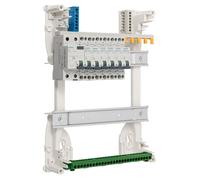SIEMENS TABLEAU PREEQUIPE 2 RANGEES 1 ID + 6 DISJ SIEMENS (KNX)