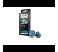 Siemens TZ80002B : Tablette de Nettoyage pour Machines TASSIMO, Boîte de 3 unités, Détartrage Efficace (84x22x164mm, 36g)