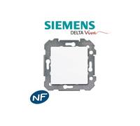 Siemens - va et vient à voyant blanc delta viva
