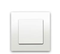 SIEMENS - Va et Vient à Voyant Blanc Delta Viva + Plaque Blanc