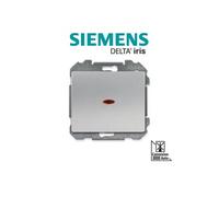 Siemens - va et vient lumineux alu delta iris