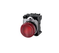 Siemens Voyant lumineux rouge brillant 24 V/AC, 24 V/DC SIRIUS ACT 3SU1152-6AA20-1AA0 1 pc