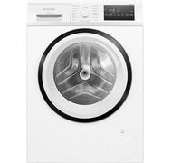 Siemens WM14N225 iQ300 Machine à laver à chargement frontal avec capacité de 8 kg, 1400 tr/min, vitesse de chargement L, smartFinish, programme extérieur, écran LED, blanc, 60 cm