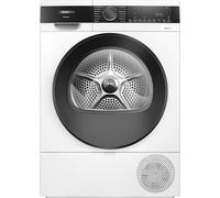 Siemens WQ33G2D41 iQ500 Sèche-linge à pompe à chaleur 9 kg, séchage rapide avec speedPack, autoDry - Séchage doux, demi-charge, protection contre les plis, recommandation de charge, écran LED, blanc