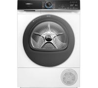 Siemens WQ46B2D41 iQ700 Sèche-linge à pompe à chaleur 9 kg, extrêmement silencieux, varioSpeed, demi-charge, protection anti-froissement, autoDry, connexion à la machine à laver via Home Connect