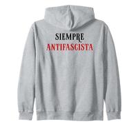 Siempre Antifascista Resist Anti Fascism Fight Pro Democracy Sweat à Capuche
