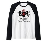 Siempre Antifascista Resist Anti Fascism US No Kings Protest Manche Raglan