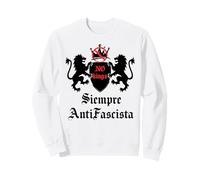 Siempre Antifascista Resist Anti Fascism US No Kings Protest Sweatshirt