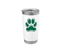 Siena College Saints - Bernie "Saint" Bernard Paw Logo Gobelet isotherme en acier inoxydable double paroi