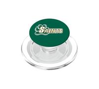 Siena College Saints - Bernie Saint Bernard Paw Logo PopSockets PopGrip pour MagSafe