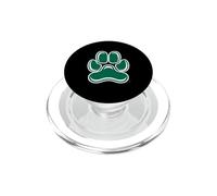 Siena College Saints - Bernie Saint Bernard Paw Logo PopSockets PopGrip pour MagSafe
