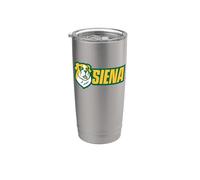 Siena College Saints St. Bernard New Horizontal Logo Gobelet isotherme en acier inoxydable double paroi