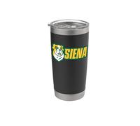 Siena College Saints St. Bernard New Horizontal Logo Gobelet isotherme en acier inoxydable double paroi