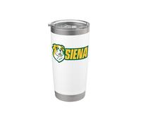Siena College Saints St. Bernard New Horizontal Logo Gobelet isotherme en acier inoxydable double paroi