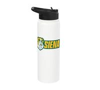 Siena College Saints St. Bernard New Horizontal Logo Stainless Steel Insulated Water Bottle