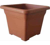 Siena Garden 193-301MP Bac à plantes Quadro 33 x 33 x 26,3 cm, terracotta
