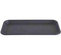 Siena Garden 237-702MP Dessous de plat rectangulaire 77 cm pour bac 80 cm, noir