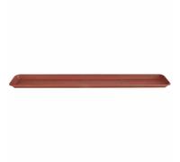 Siena Garden 265-801MP Soucoupe rectangulaire 58cm terra pour balconnière 60cm, terracotta