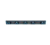 Siena Garden 303519 périphérique Barre avec 5 Supports Plastique Vert/Noir
